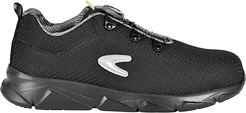 COFRA ultraleichte Sicherheitsschuhe TOTAL Black ESD S3 SRC (Numeric_42) - Herren Industrie & Handwerk Schuhe mit metallfreier Schutzkappe und Durchtrittschutz, ideal für maximalen Komfort und Sicherheit am Arbeitsplatz.
