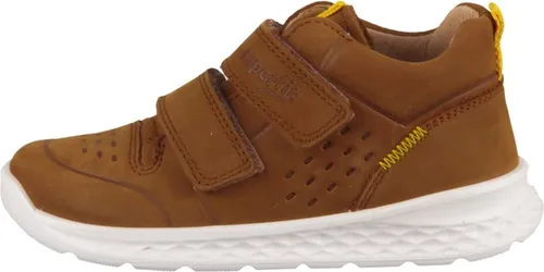 Superfit Breeze Unisex Kinder Lauflernschuhe 22 EU – Braun Gelb - Bequeme Lauflernschuhe aus hochwertigem Leder, ideal für die ersten Schritte. Robuster Halt und angenehmes Tragegefühl für aktive Kinder.