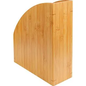 Stehsammler A4 Bambus WEDO 611307 - elegantes Design, ideal für die ordentliche Aufbewahrung von Dokumenten und Unterlagen