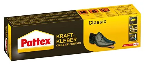 Pattex Kraftkleber Classic - Extrem starker Alleskleber, 50g - Klebstoffe für den universellen Einsatz, hochwärmefest bis +110°C, ideal für schnelle und starke Verbindungen.