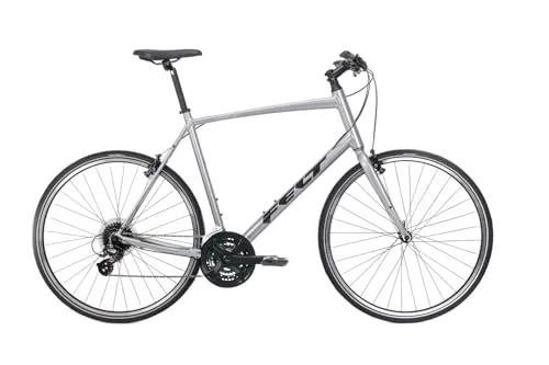 Felt 28 Zoll VERZA 50 Crosser Fahrrad - Speed Bike mit 24 Gang - Cross- & Trekkingrad von FELT mit 28 Zoll und 24 Gang Kettenschaltung für müheloses Fahren auf jedem Terrain. Ideal für sportliche Ausfahrten und Komfort dank SELLE ROYAL Gel Sattel.