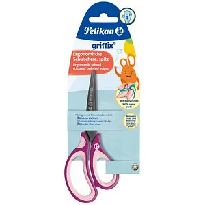 Pelikan Papierschere griffix lila-rosa 14,0 cm