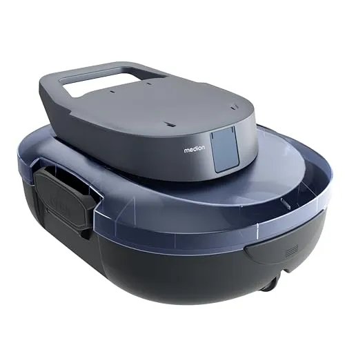 MEDION PR1 Poolroboter Akku für Aufstellpools, kompakt & leistungsstark