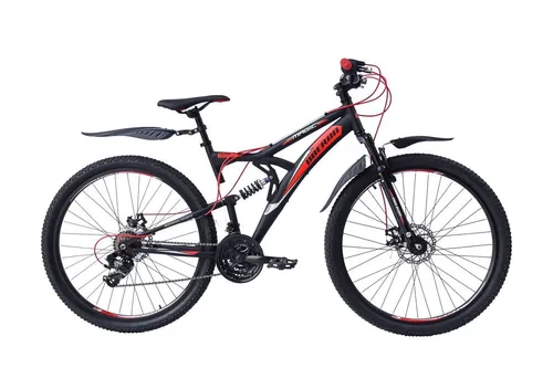 T&Y Trade Mountainbike 27,5 Zoll für Kinder, Jungen Fahrrad MTB Oberon Rot