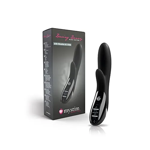 Mystim - Daring Danny E-Stim Vibrator - Schwarz Edition