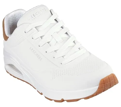 Skechers Herren UNO-Suited On Air Sneakers - 41 EU - Herren-Sneaker mit innovativer Air-Cooled Memory Foam-Technologie für höchsten Komfort und Unterstützung bei jedem Schritt.
