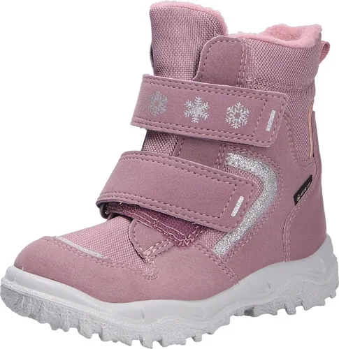 Superfit Mädchen Winterstiefel Husky1, rosa/pink, Gr. 24 - Wasserdichte und atmungsaktive Gore-Tex-Membran, ideal für kaltes Wetter. Bequemer Klettverschluss und warme Innenausstattung sorgen für perfekten Tragekomfort.