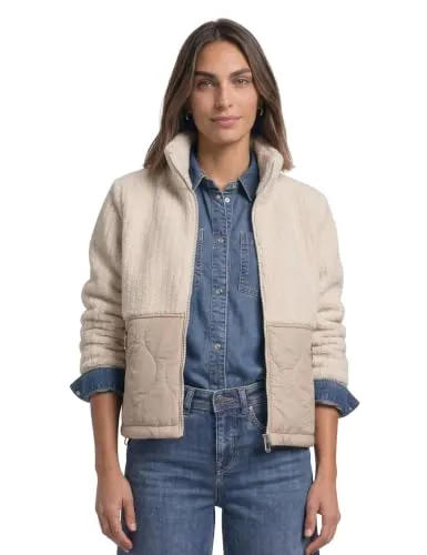 Street One Teddy-Jacke mit Softshelldetails in soft fawn beige, Größe 36