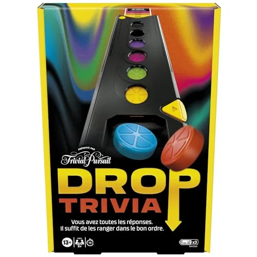 Drop Trivia, Elektronisches Gruppenspiel, inspiriert von Trivial Pursuit – französische Version
