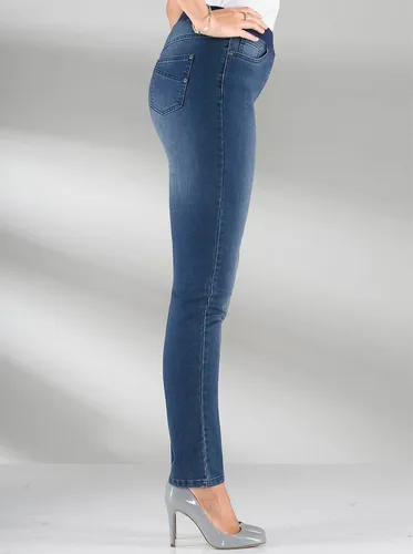Schlupfjeans INSPIRATIONEN für Damen, Gr. 195, blau von Witt