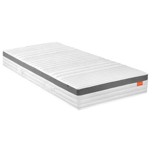 sleepling Premium 1000er Federkernmatratze 140x200 cm - Matratze mit 7-Zonen Taschenfederkern, 23 cm hoch, sorgt für optimale Anpassung und Luftzirkulation. Waschbarer Bezug und praktische Wendegriffe für höchsten Schlafkomfort.