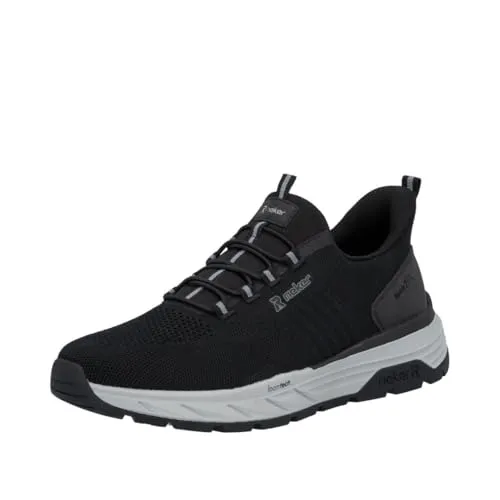 Rieker Herren 06153 Slipper Schwarz Größe 43