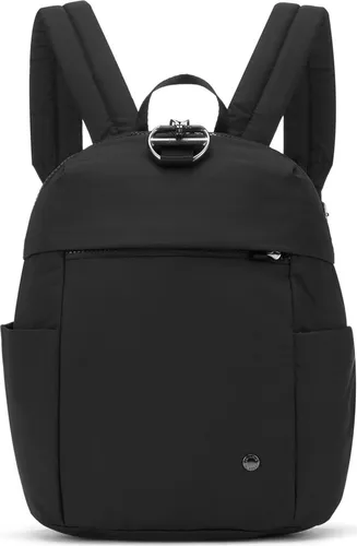 Pacsafe Damen CX Petite Rucksack 8L, schwarz - Daypacks - kompakter Rucksack mit Diebstahlschutz für deine Wertsachen in der Stadt