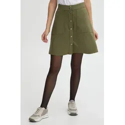OXMO A-Linien-Rock OXJUNE grün 36 - Casual A-Linien-Rock in Olive Night, perfekt für einen lässigen Look. Aus 95% Polyester und 5% Elasthan für hohen Tragekomfort und Maschinenwäsche geeignet.