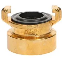 GEKA Gewindestück Messing IG 1 1/4