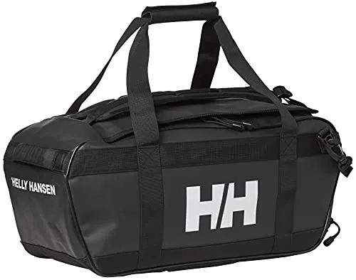Helly Hansen H/H Scout Duffel M - Schwarz - Klassische Sporttaschen mit großem U-förmigen Hauptfach und separatem Schuhfach für optimale Organisation beim Sport oder Reisen.