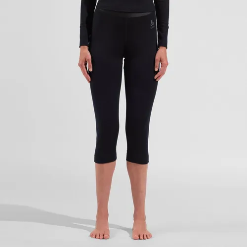 Odlo Merino 200 black (15000) XL - Funktionsunterwäsche für Damen, aus mulesingfreier Merinowolle für optimale Wärmeregulierung und Feuchtigkeitsmanagement, ideal beim Skifahren und Snowboarden.