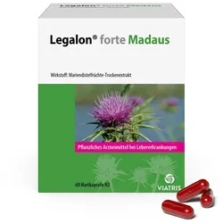 Legalon forte Madaus: Leberunterstützung durch Mariendistel von viatris healthcare gmbh