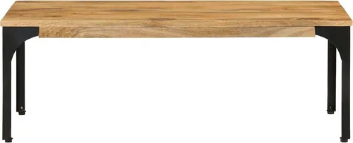 vidaXL Couchtisch aus massivem Mangoholz 100x55x35 cm