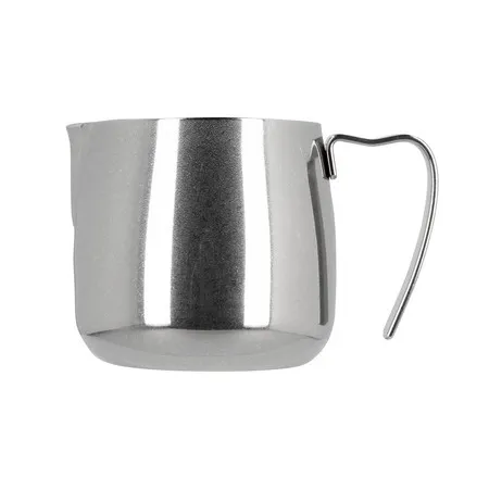 Motta Milch- und Sahnekännchen - 70 ml, aus hochwertigem rostfreien Edelstahl, ideal für Latte Art und elegante Tischpräsentation