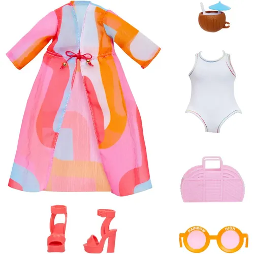 Rainbow High Fashion Pack Pool Theme - Thermobehälter von MGA Entertainment, stylisches Design für Poolpartys und kreative Spielmöglichkeiten