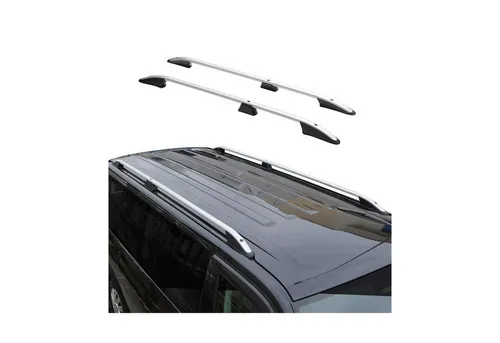 Dachreling Dachgepäckträger für VW ID.Buzz 2022-2025 - Hochwertiger Aluminium-Dachträger mit aerodynamischem Design, ideal für vielseitige Nutzung mit Fahrrad- und Skiträgern sowie Dachboxen. Perfekt für Abenteuer und Reisen!