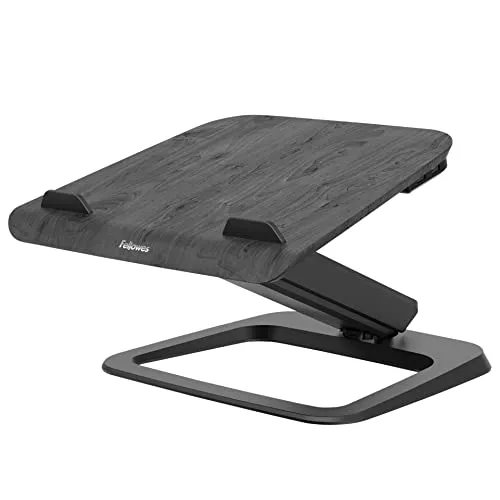 Fellowes 8064301 Hana Laptopstaender schwarz mit USB