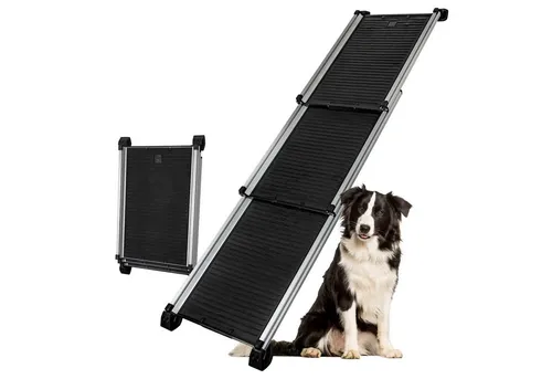 Petigi Teleskop Hunderampe aus Aluminium von Petigi