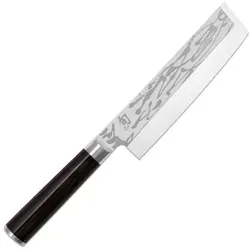 KAI Shun Pro Sho Usuba 16,5 cm - Handgefertigtes japanisches Gemüsemesser - Kochmesser mit 16,5 cm A 10 Stahlklinge und einseitigem Schliff für präzise Gemüseschneidarbeiten. Eleganter Pakkaholz-Griff bietet perfekten Halt und Feuchtigkeitsresistenz.