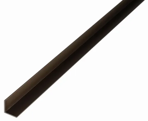 Alberts 4 x Winkelprofil aus Aluminium, bronzefarbig eloxiert - Hochwertiges 4er Set von Aluminium-Winkelprofilen, ideal für Bau- und Renovierungsprojekte. Mit einer Länge von 1000 mm und einer starken Konstruktion für vielseitige Anwendungen.