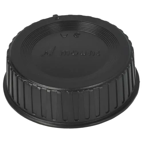 vhbw Objektiv-Rückdeckel Ersatz für Nikon LF-4 für Objektiv - Kunststoff, Schwarz
