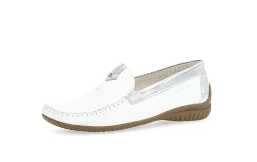 Gabor FLORENZ Mokassin Slipper in silber von Gabor