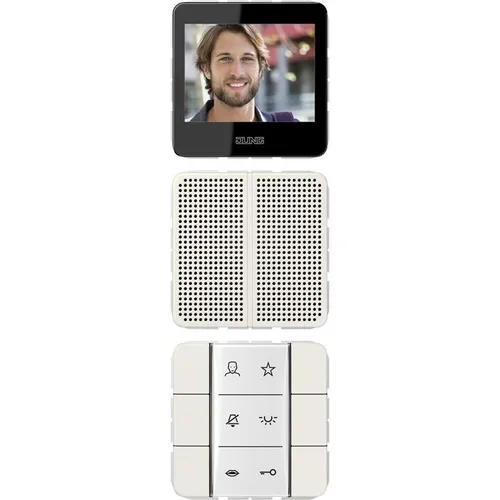 JUNG SIVICD627W Video-Innenstation weiss von Jung