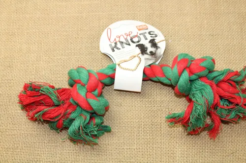 Hundespielzeug Karlie Kauseil 2 Knoten 35 cm