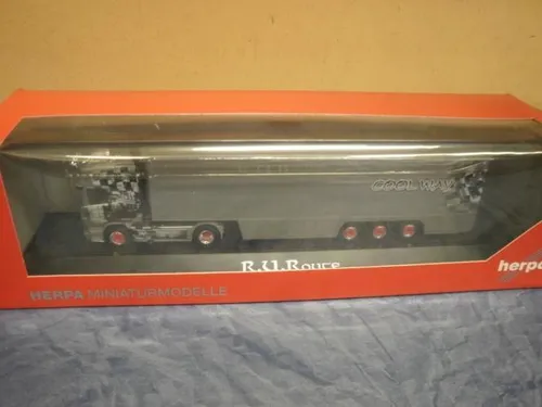 Herpa LKW Scania R Topl/Aerop Kühl-KSZ R.U.Route 121675