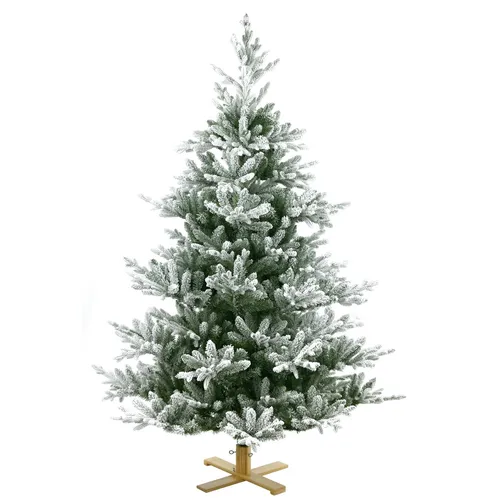 artplants Künstlicher Tannenbaum MESA Speed, beschneit, 245 cm