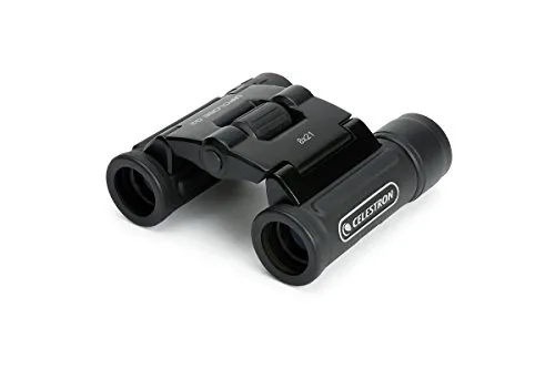 Celestron 71230 UpClose G2 8x21 Roof Prism Binoculars, Black