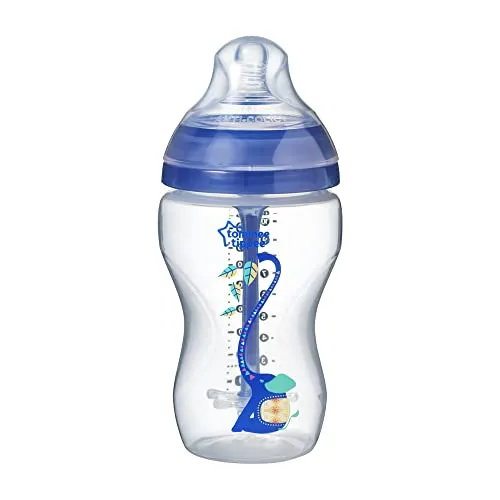 Tommee Tippee 42257885 Tommee Tippee Anti-Kolik-Fläschchen 340ml x1 Blau 340 ml, Blau