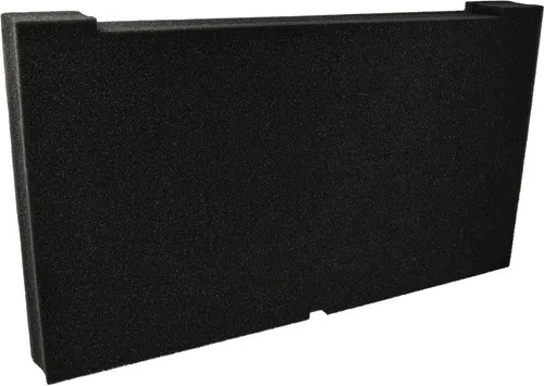 vhbw Schaumstoffeinlage Ersatz für Dewalt DWST7-97150 für Werkzeugkoffer - Individuell Anpassbar, 2 Schichten, Schaumstoff Schwarz