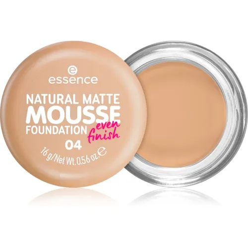 essence NATURAL MATTE MOUSSE Schaum-Make-up Farbton 04 16 g