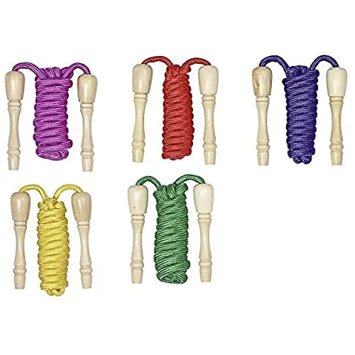 Springseil mit Holzgriffen