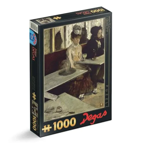 D-Toys Puzzle Edgar Degas - in a Cafe 1000 Teile