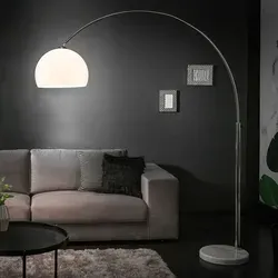 Riess-Ambiente Bogenlampe LOUNGE DEAL 175-205cm - Moderne Bogenlampe für das Wohnzimmer, höhenverstellbar von 175 bis 205 cm und mit elegantem Marmorfuß – ideal für stilvolle Akzente in deinem Zuhause.