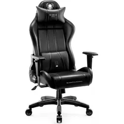 Diablo X-One 2.0 Gaming Stuhl - Ergonomischer Bürostuhl mit verstellbaren Armlehnen, ideal für Gamer und Home-Office. Unterstützt die Wirbelsäule optimal und sorgt für maximalen Komfort während langer Sitzzeiten.