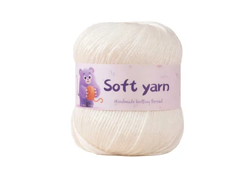 Nomiro Acrylgarn 6-fach - 10x50 g selbststreifend 500 g Strickgarn Set Häkelwolle