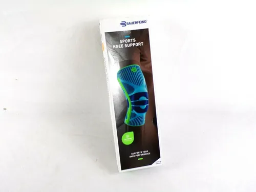 Bauerfeind Sports Knee Support XL - Kniebandage für Sportler - Bandagen & Kompression - Leichte, atmungsaktive Kniebandage mit anatomischer Passform für optimale Bewegungsfreiheit und Schutz vor Überlastung.