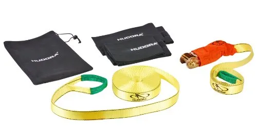 HUDORA Slackline Set mit Baumschutz von HUDORA