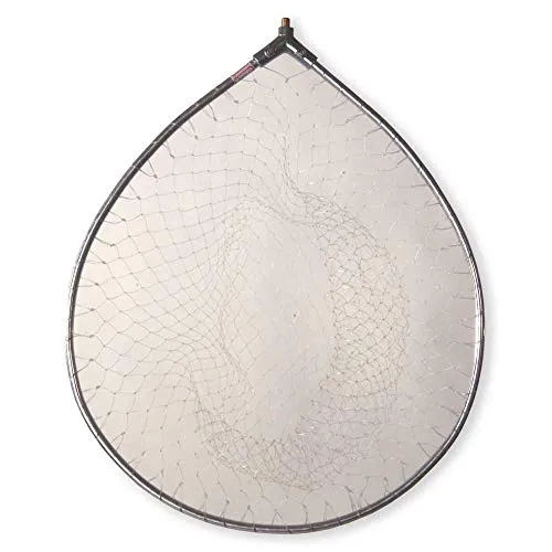 Lineaeffe Kescher für das Angeln Kescherkopf 55 x 50 cm für Meer Fluss Forelle See