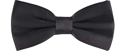 Ladeheid Fliege Kinder Jungen mit einstellbarem Band für Anzug festlich Kinderfliege Mode für Jungs MJ (10cm x 5cm) (10cm x 5cm, Graphit)