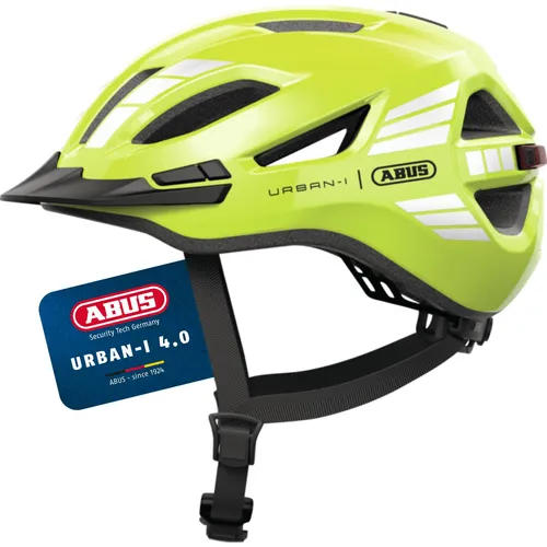 ABUS Urban-I 4.0 Fahrradhelm in gelb von ABUS